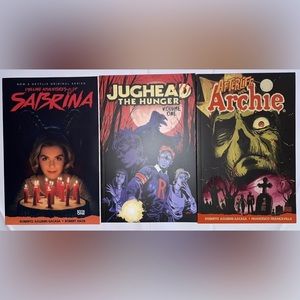 Archie Comics Lot of 3 Sabrina Jughead The Hunger Afterlife with Archie TPB NEW